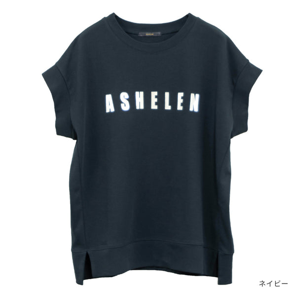【ASHELEN】ロゴTシャツ・シルバー箔Ver.(156420501)